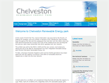 Tablet Screenshot of chelveston-renewable-energy.co.uk